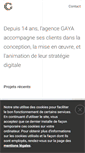 Mobile Screenshot of gaya.fr